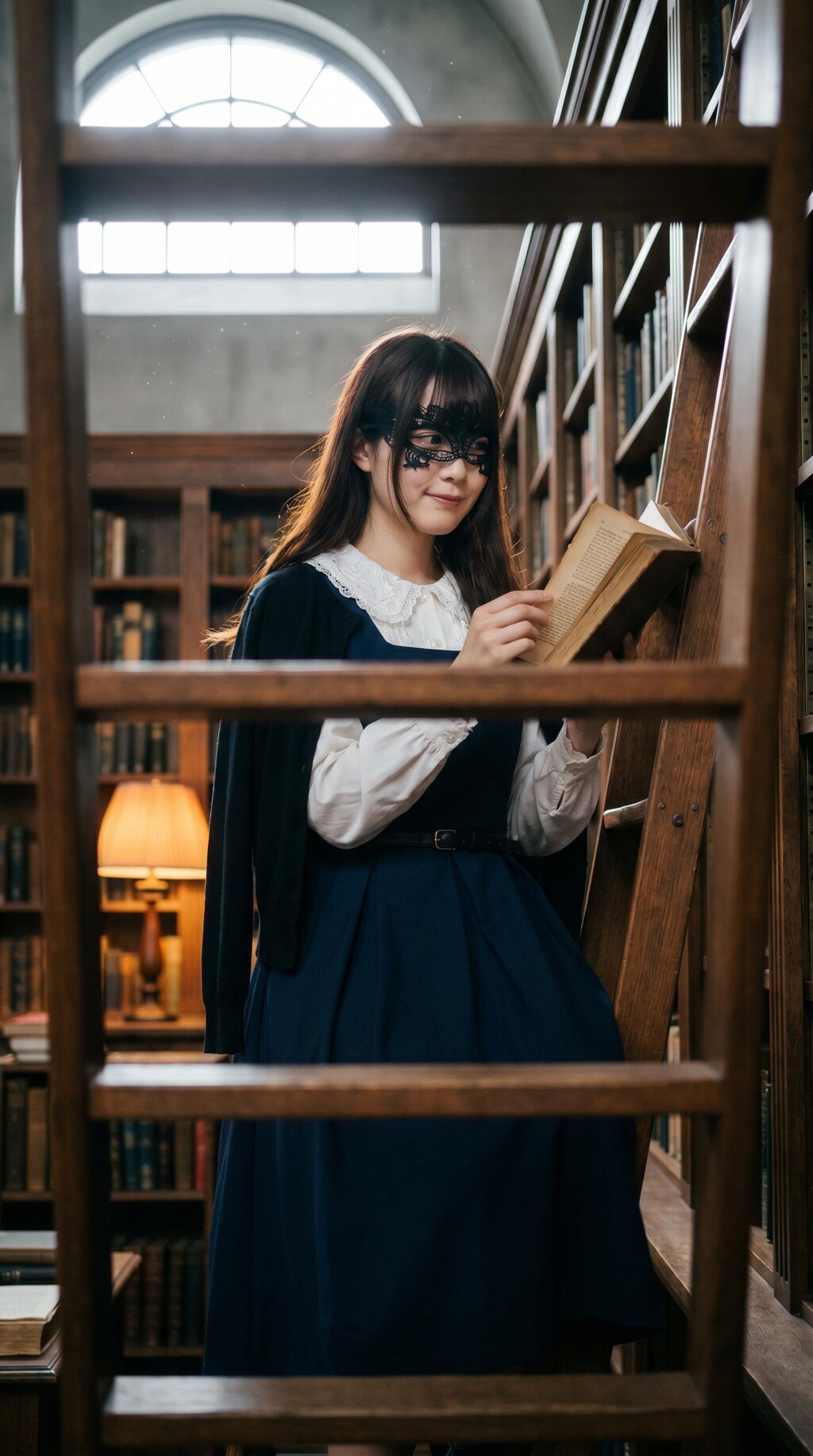 The Librarian Who Hid Her Name in Lace