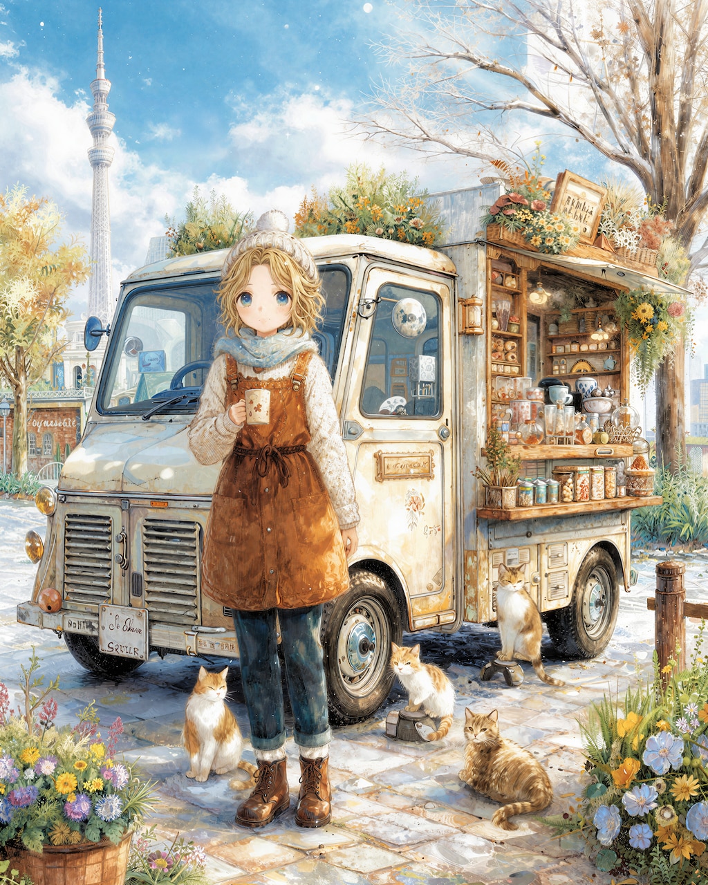 きょうもここで、あったかココア