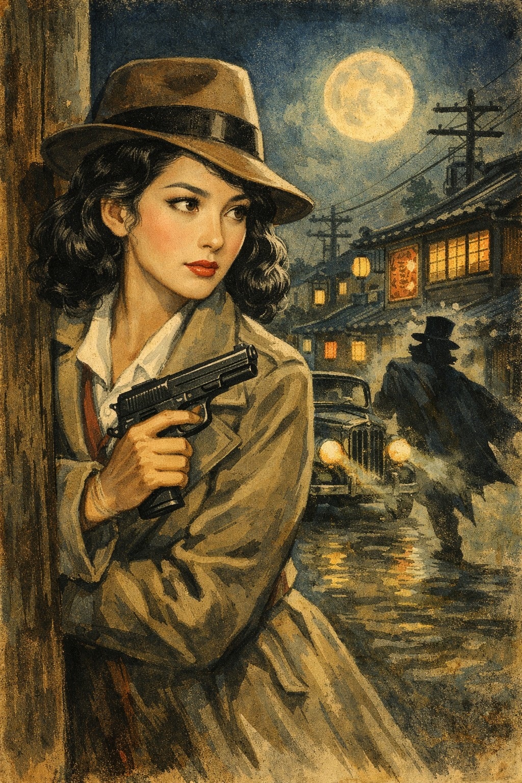 女探偵