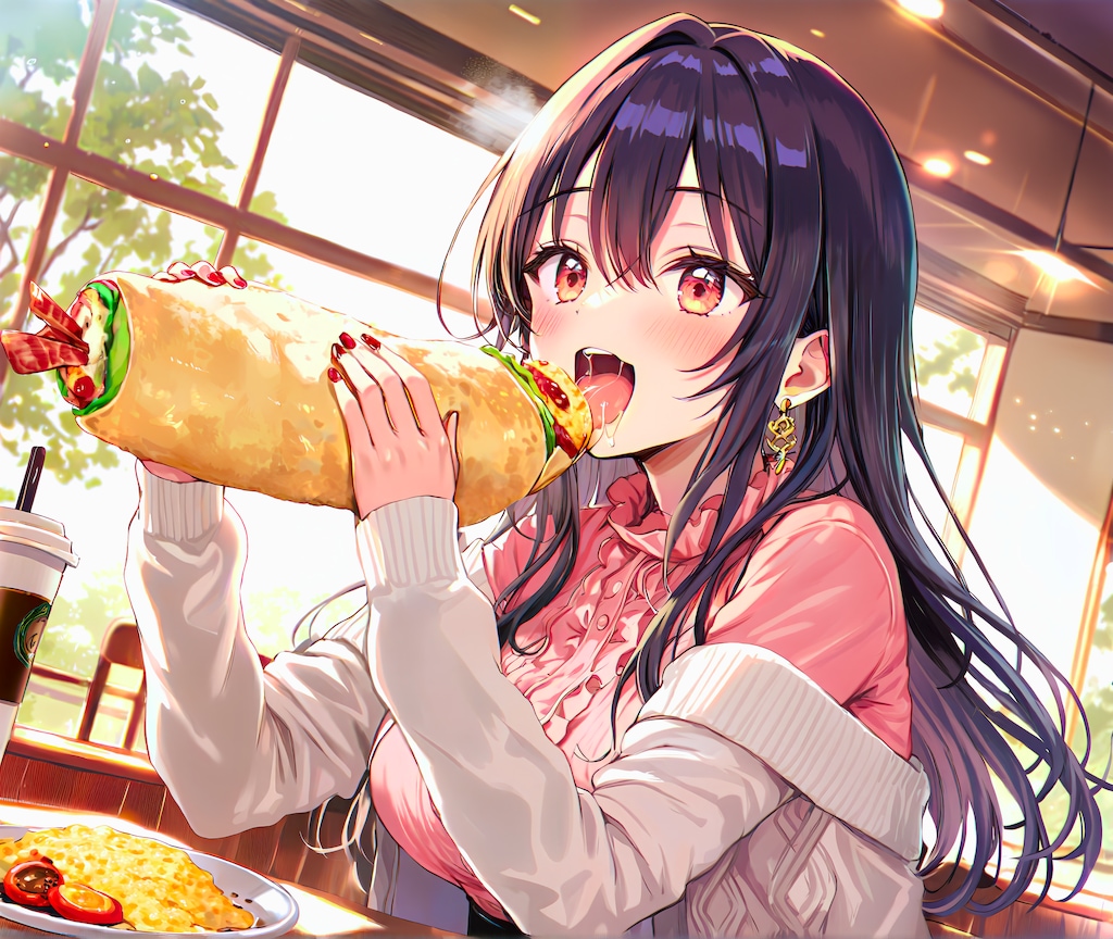 ブリトーいただきます