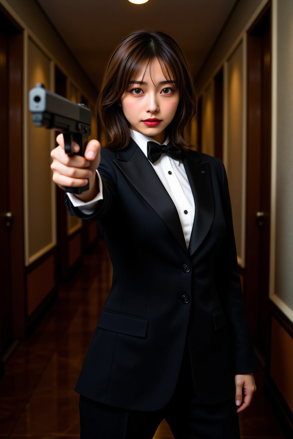 タキシード女子