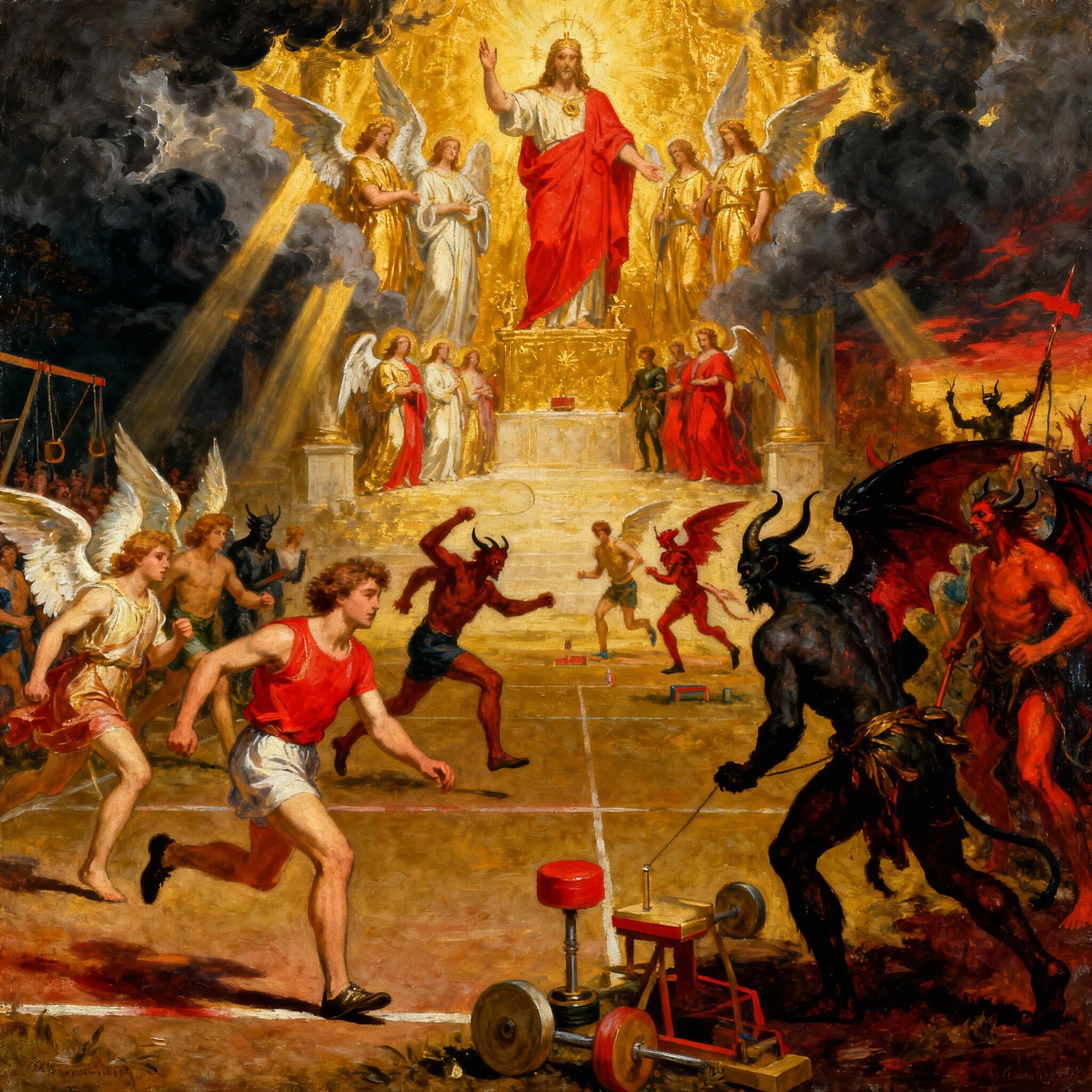 天国と地獄 | の人気AIイラスト・グラビア