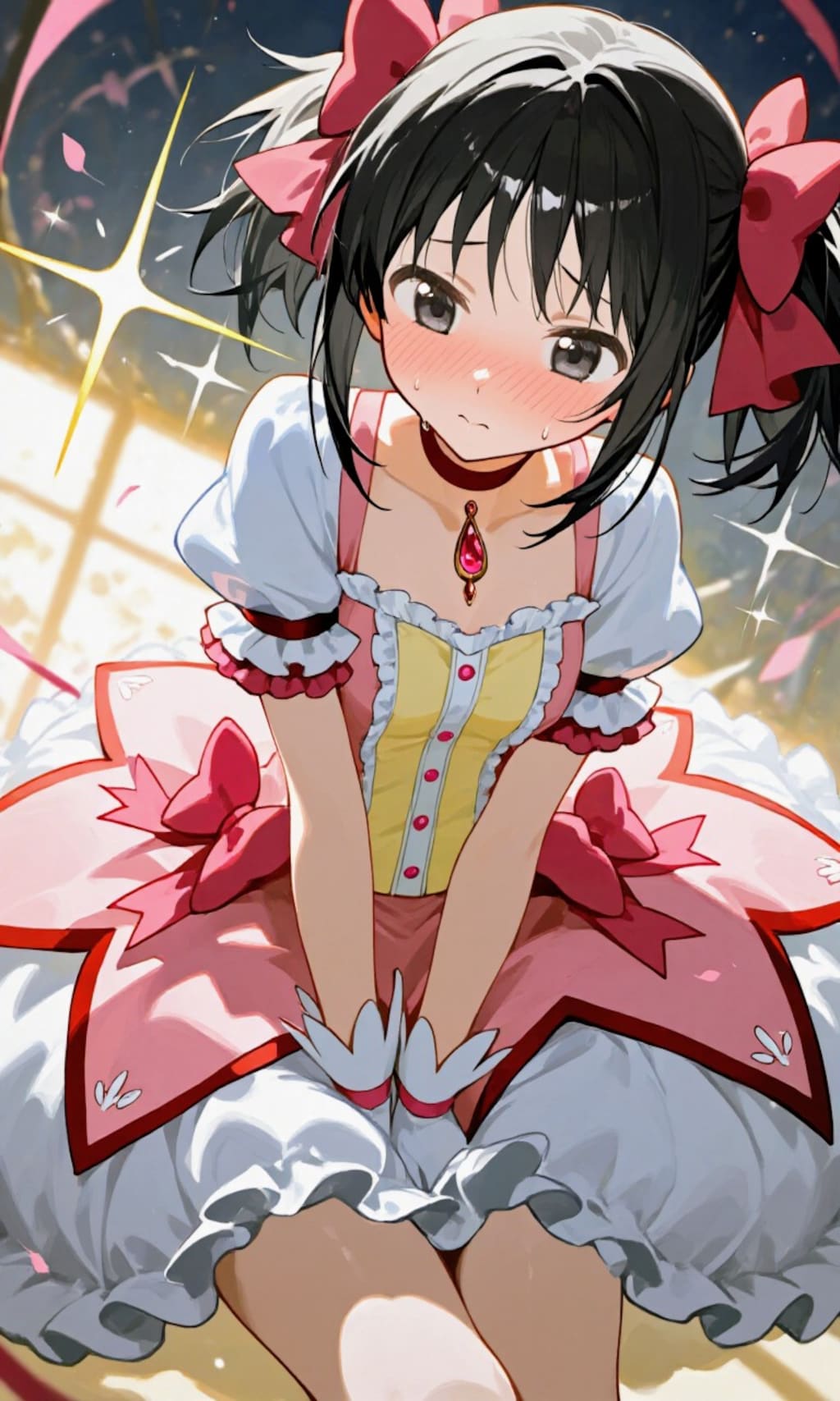 まどマギ魔法少女コスプレ、千鶴お姉やん✨