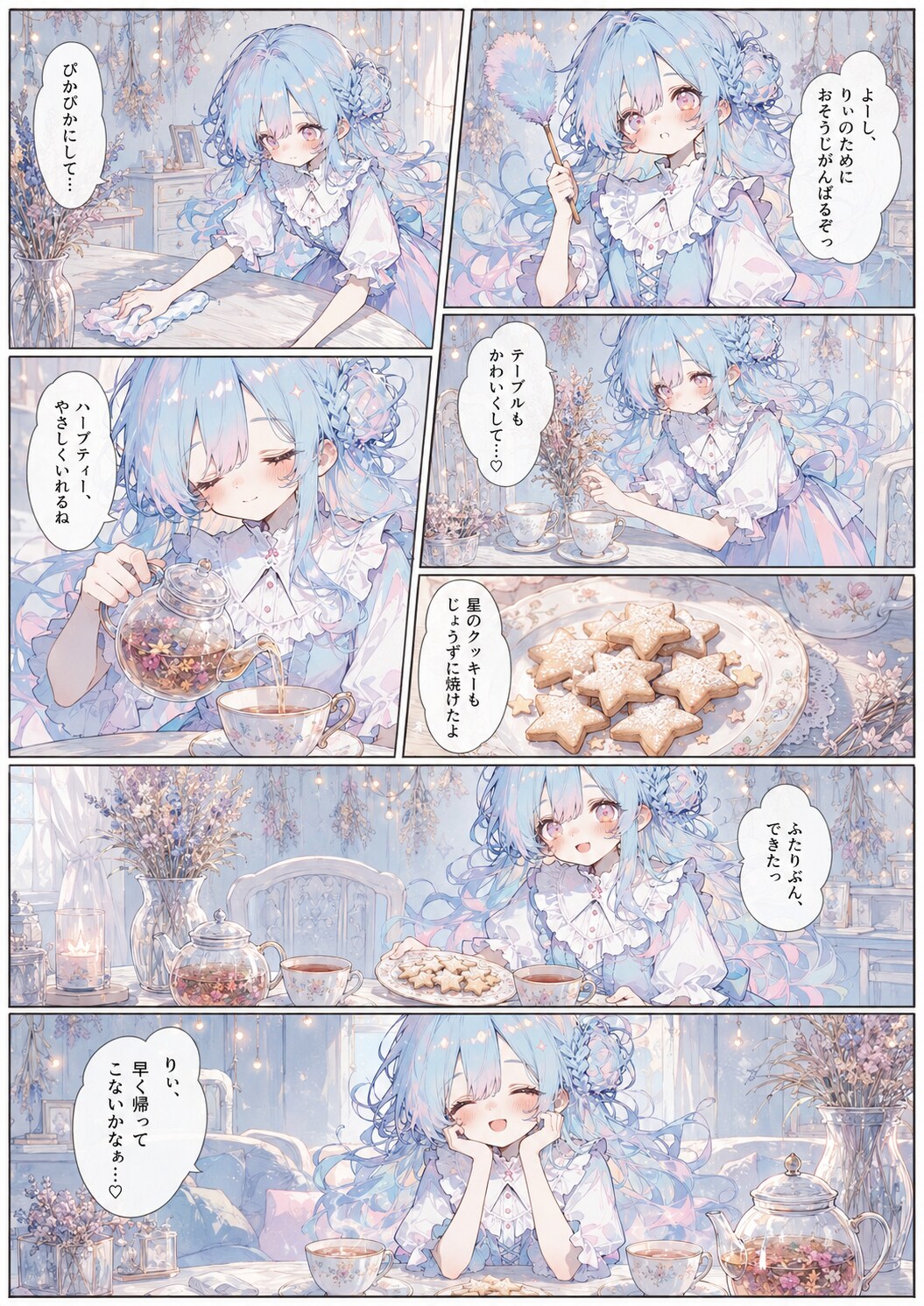 お茶のしたく