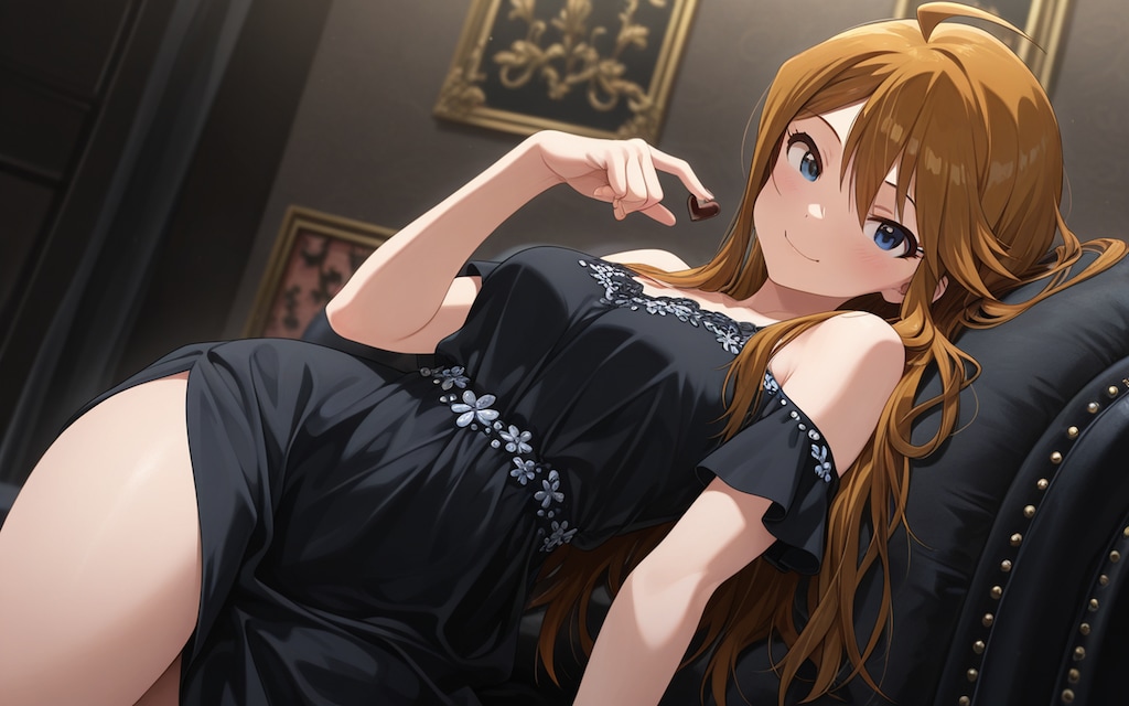 【所恵美】「色っぽくチョコ食べてやんよ」