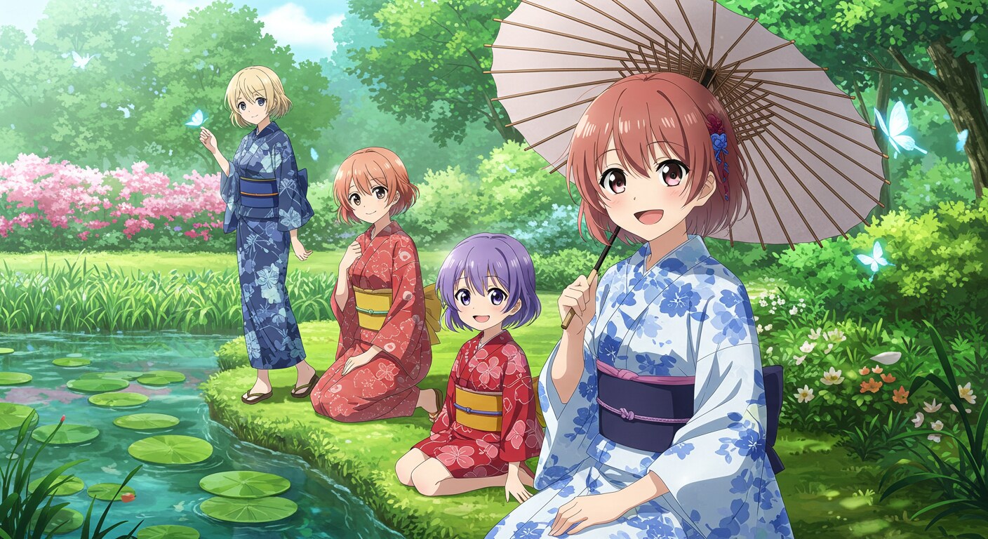 着物少女2 | の人気AIイラスト・グラビア