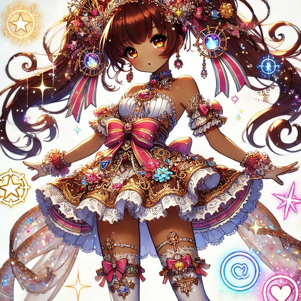 きら☆デコ魔法少女 | の人気AIイラスト・グラビア