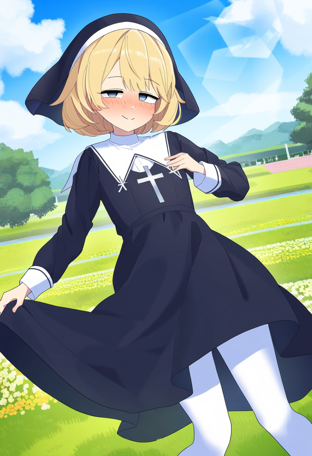 看板娘107　コスプレ「シスター」