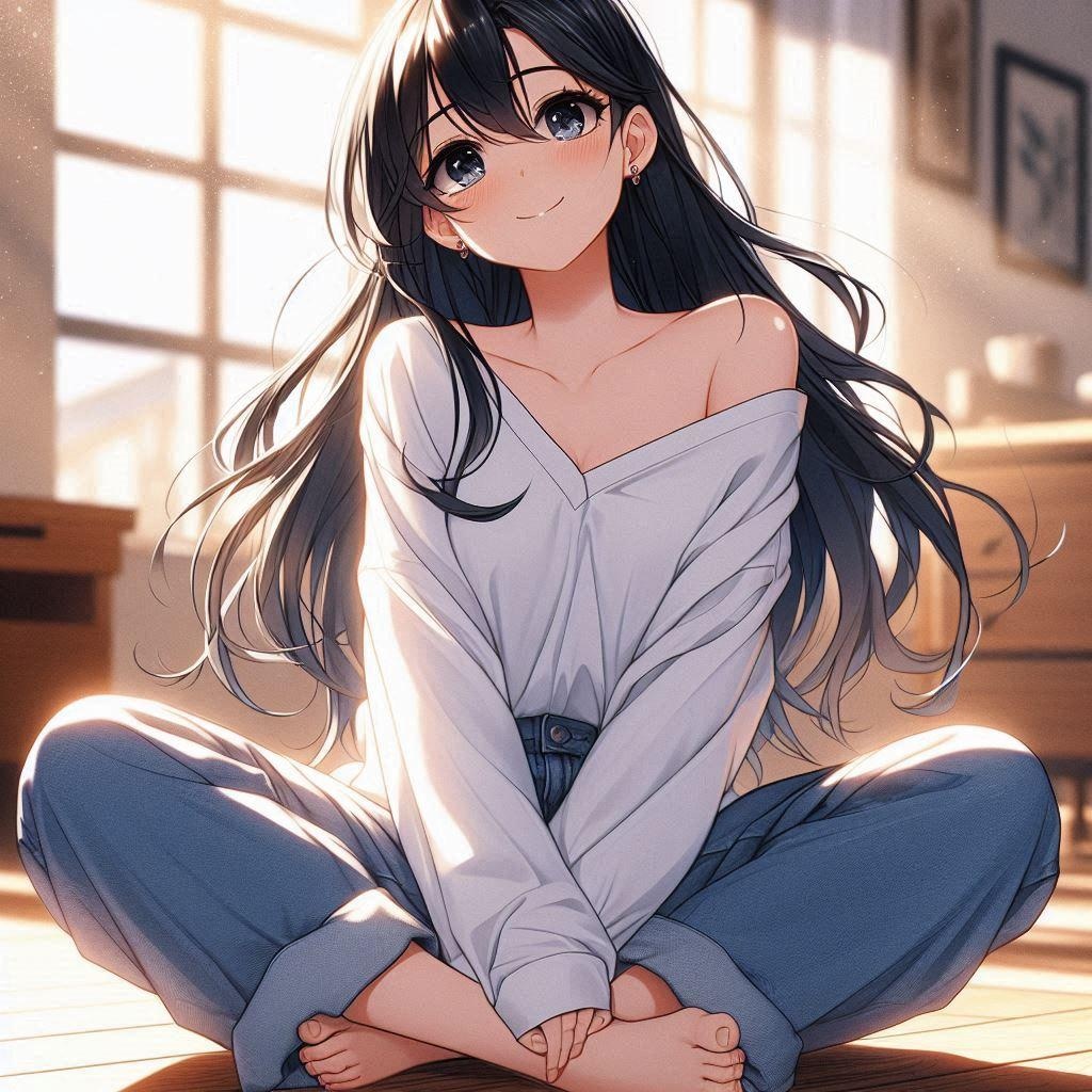 へえ、こんな感じの部屋なんだぁ♪