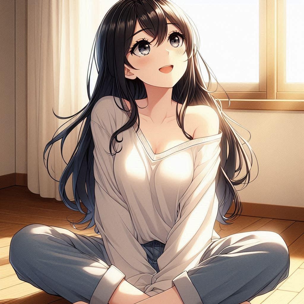 へえ、こんな感じの部屋なんだぁ♪