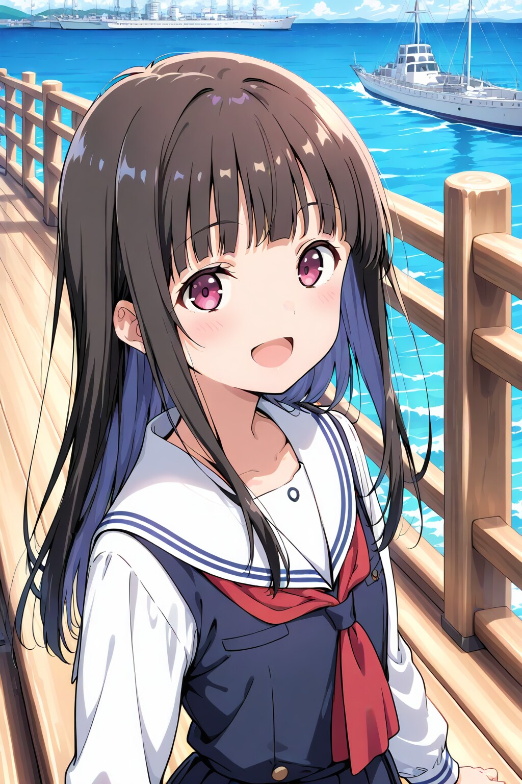 港 | の人気AIイラスト・グラビア