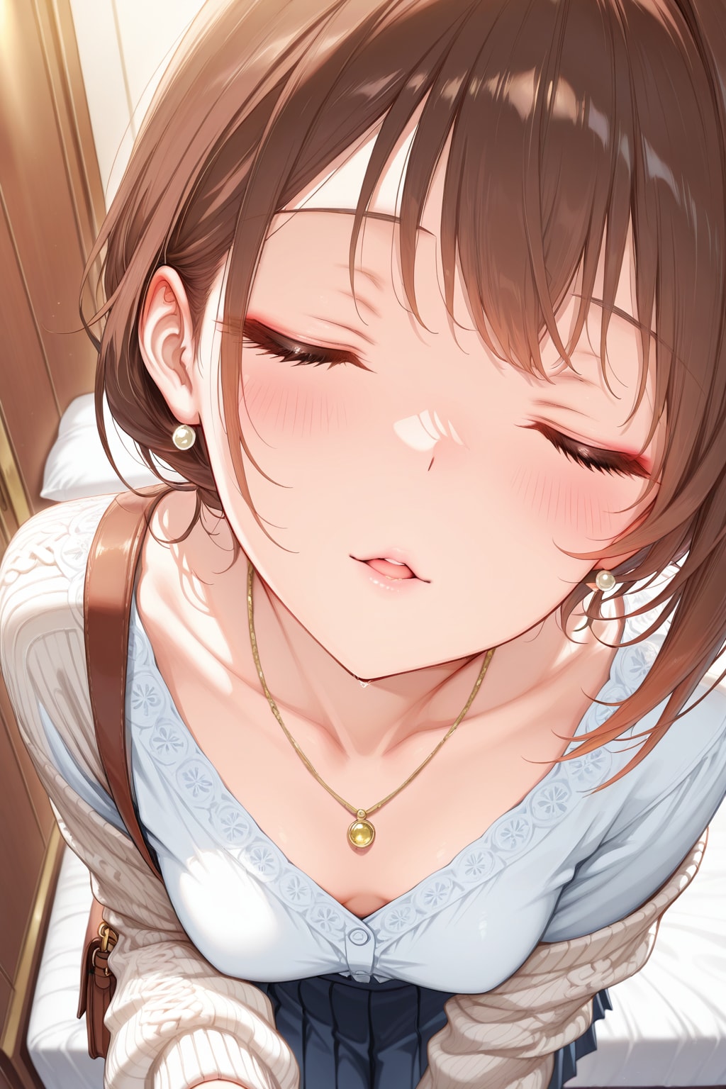 ほら、口を開いて…キスから教えてあげる……