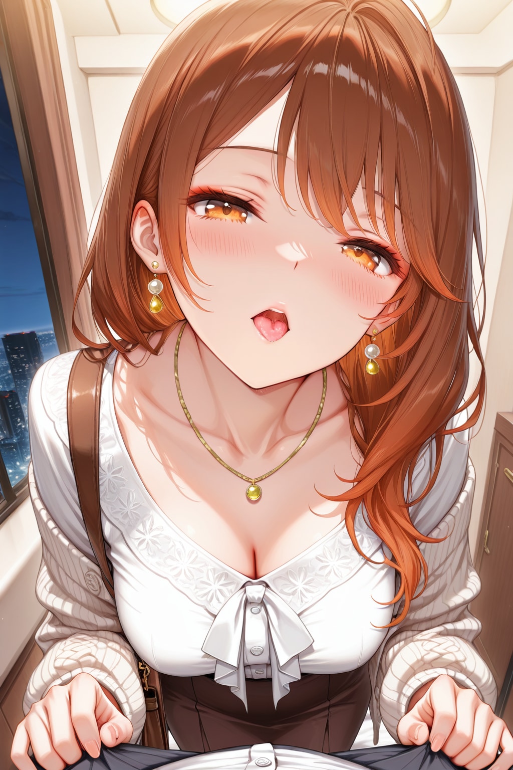 ほら、口を開いて…キスから教えてあげる……