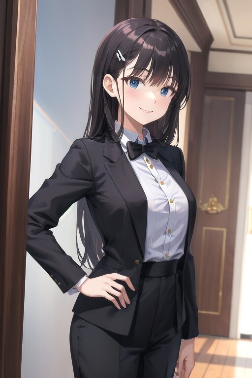 タキシード美少女エリカ、執事になる