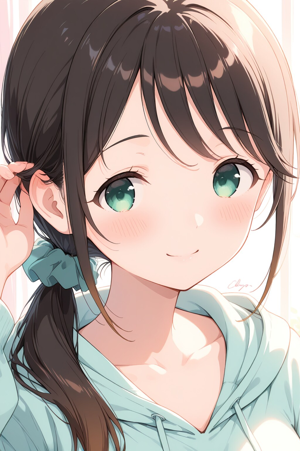 耳フェチなイラスト