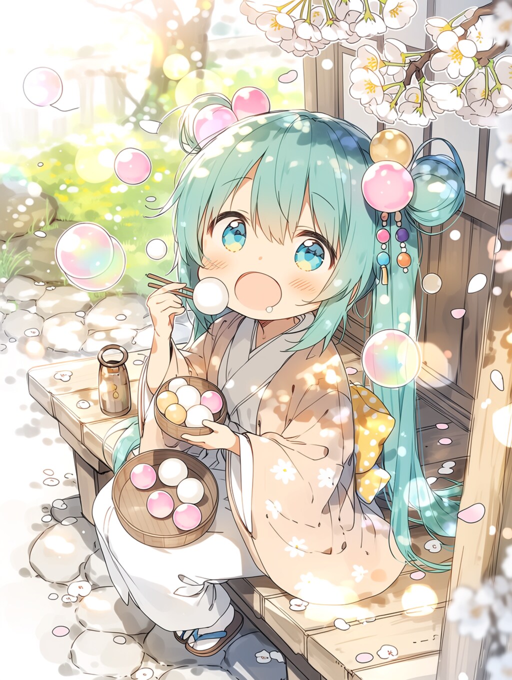 花より団子