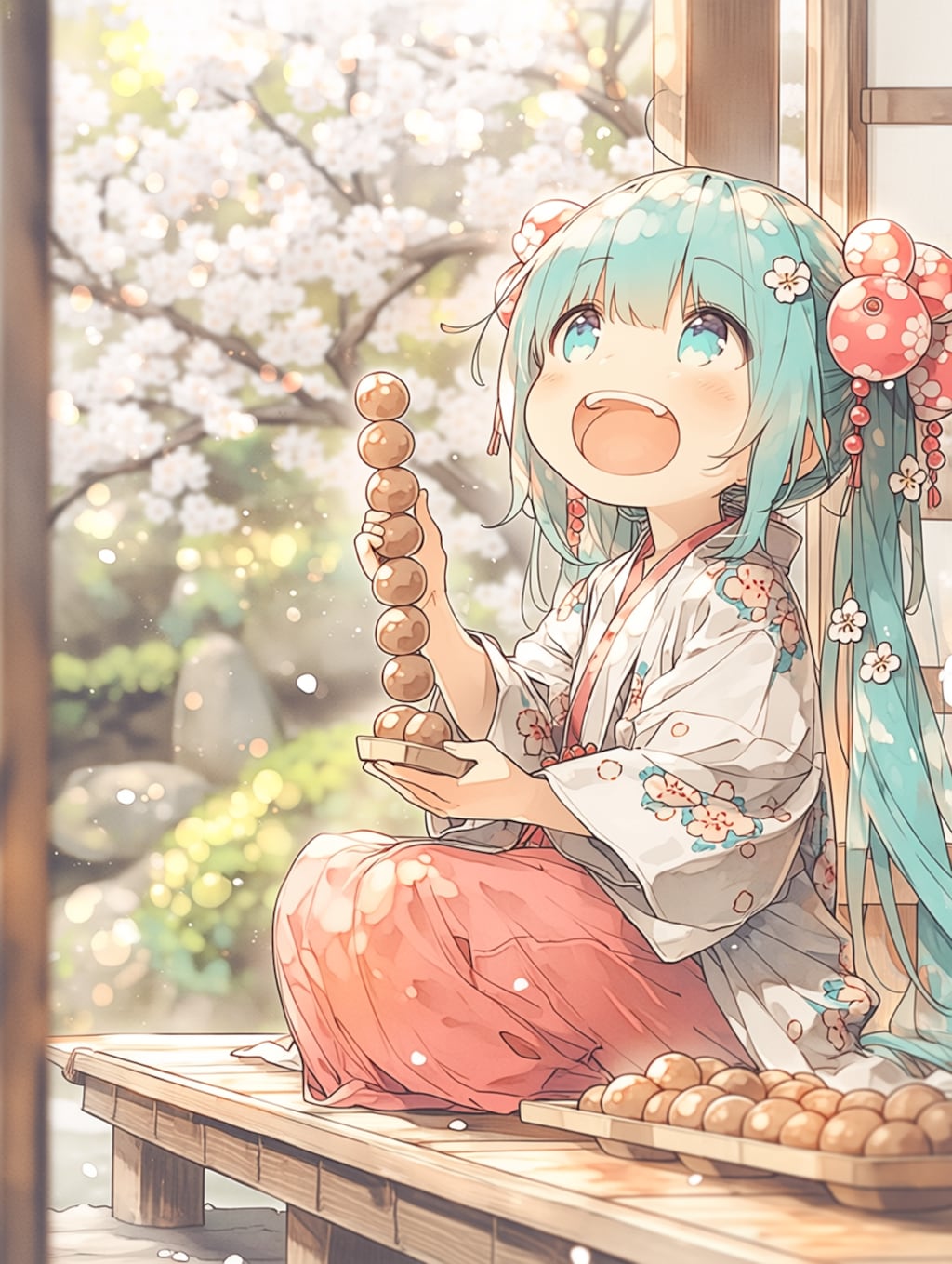 花より団子