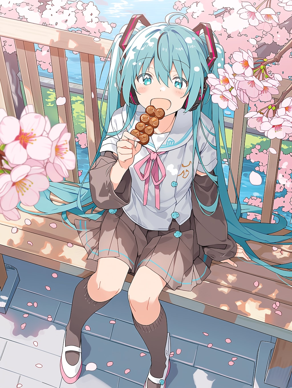 花より団子