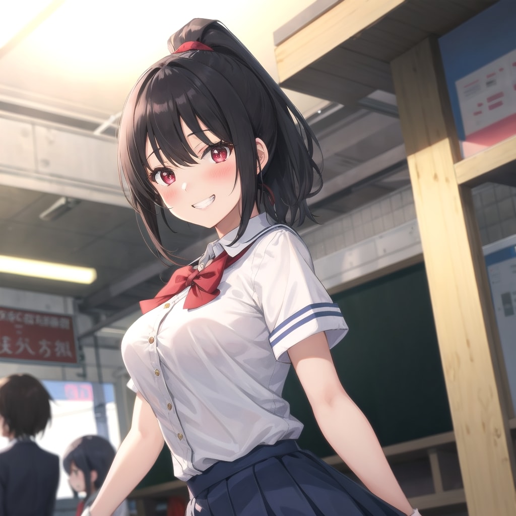 可愛い女子高生