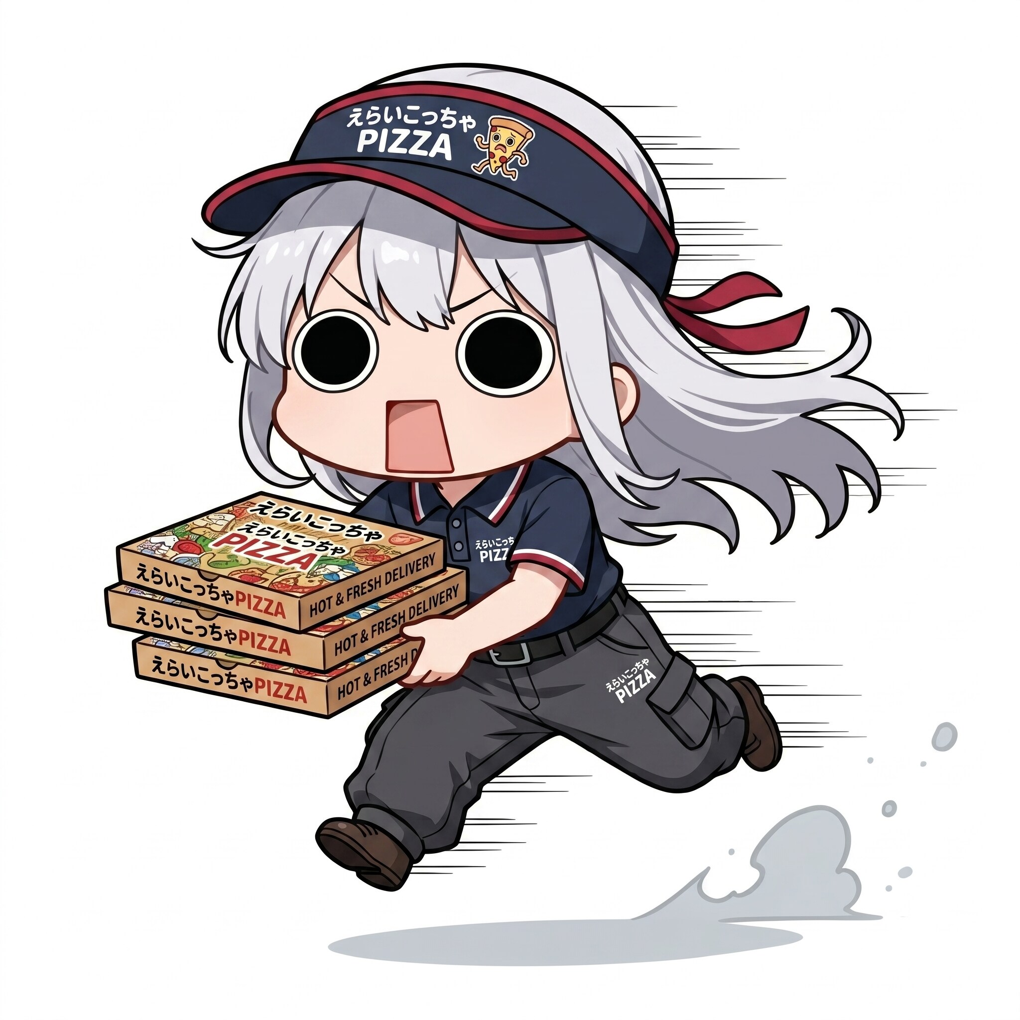 宅配ピザえらいこっちゃ嬢