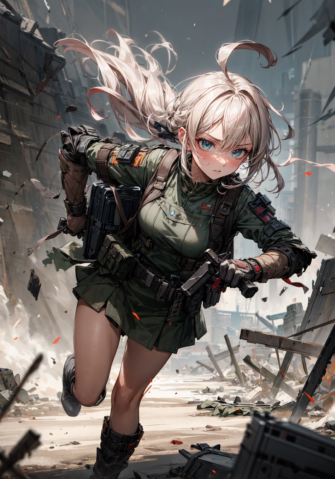 戦場を駆ける傭兵