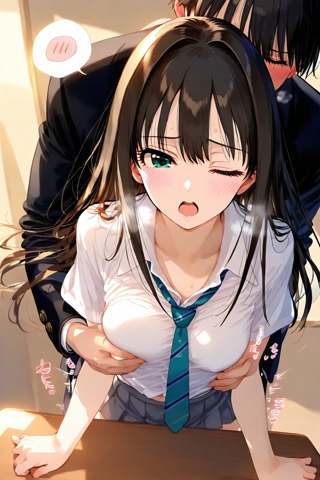 教室でイッちゃう