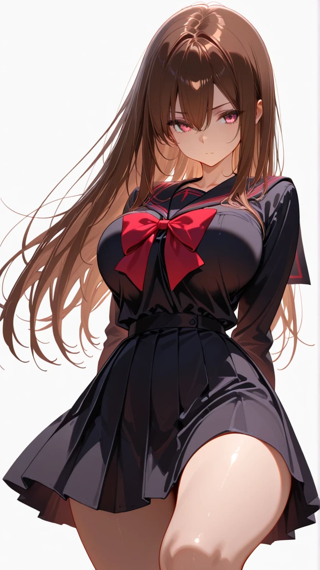 女子高生の証明写真