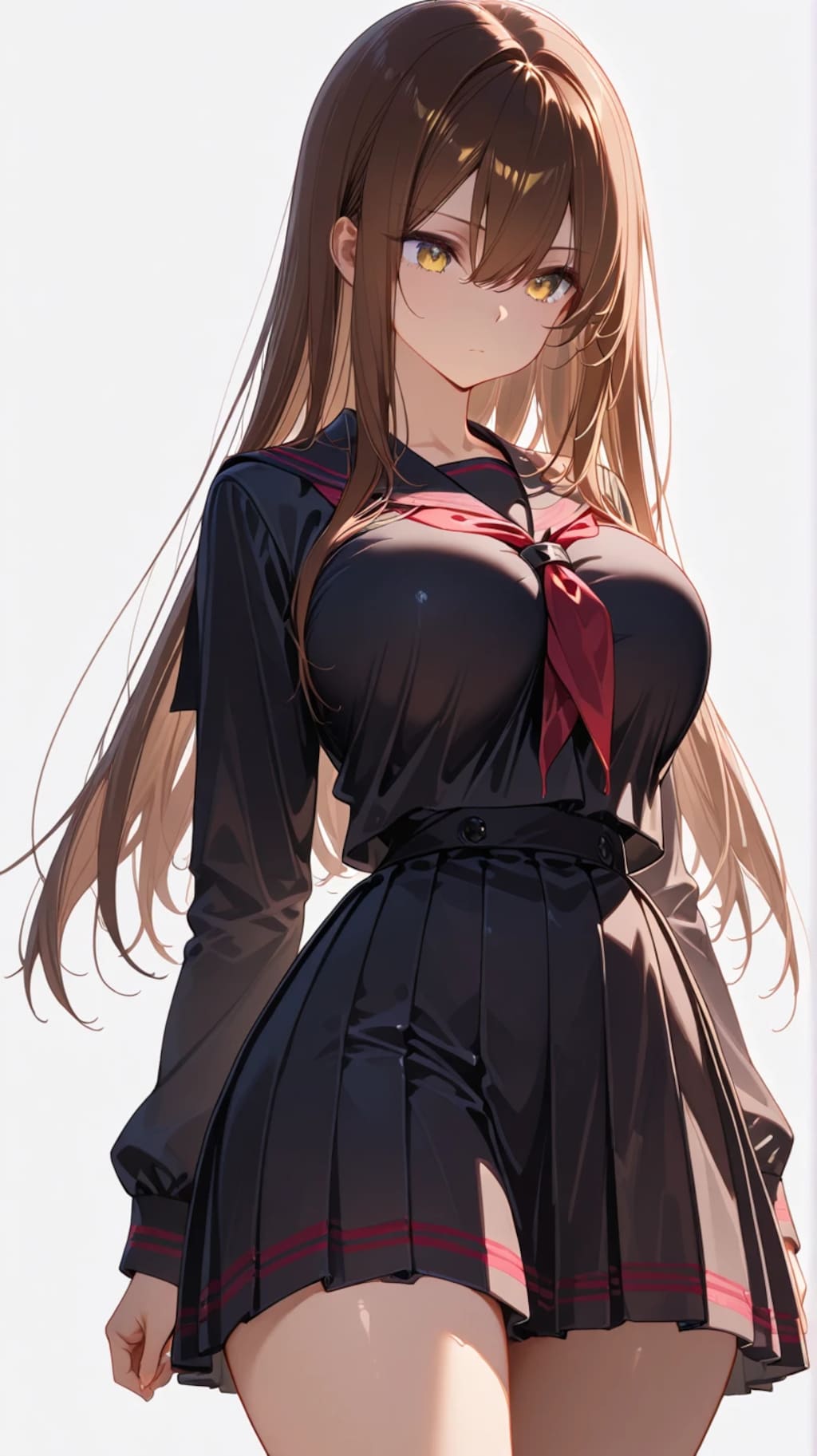 女子高生の証明写真