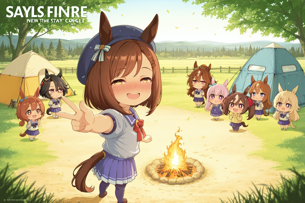 ちびちゃん_「ちくわ君、これで合ってる？」。