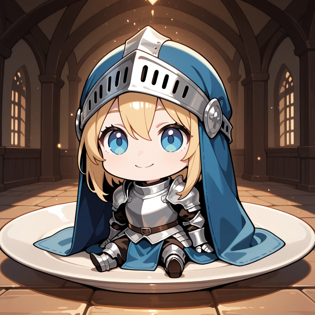 ミニ騎士さん | の人気AIイラスト・グラビア