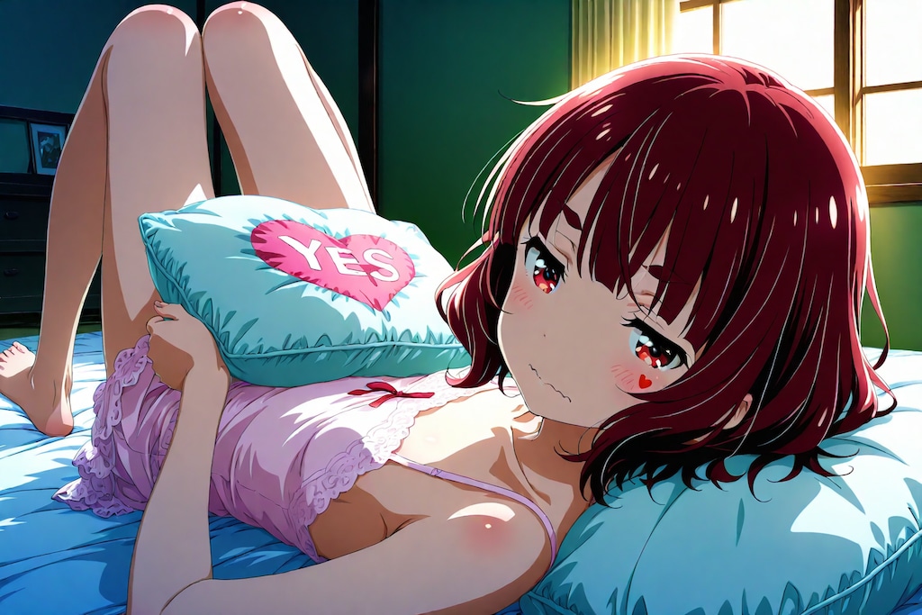 YES枕の桜先輩(*´ω｀*)💕ﾊｧﾊｧ