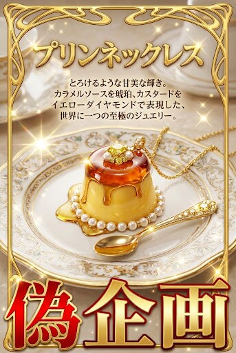 プリンネックレス | の人気AIイラスト・グラビア