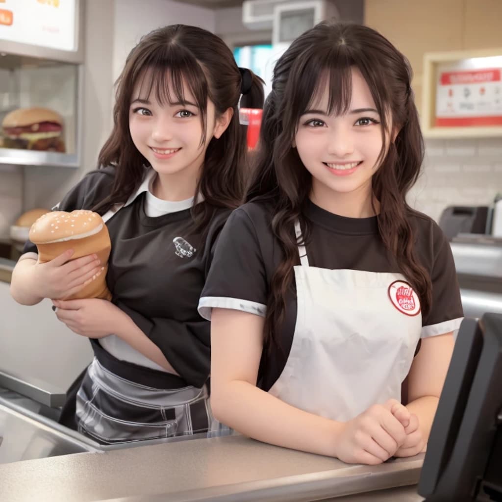 黒髪ロングでクルーの美女９６