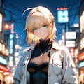セイバーさんとデート！ 4枚目