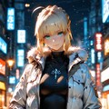 セイバーさんとデート！ 2枚目