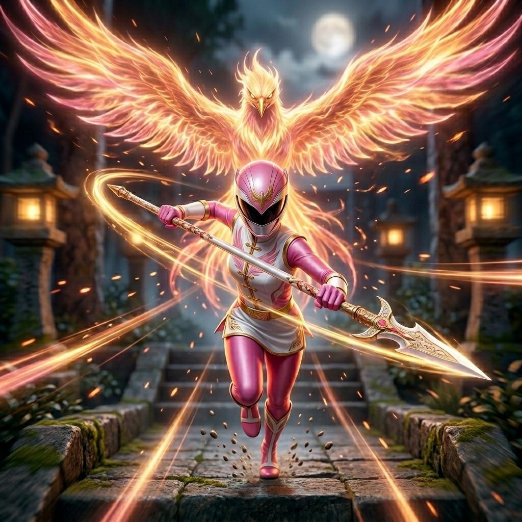 戦隊ヒロイン必殺技