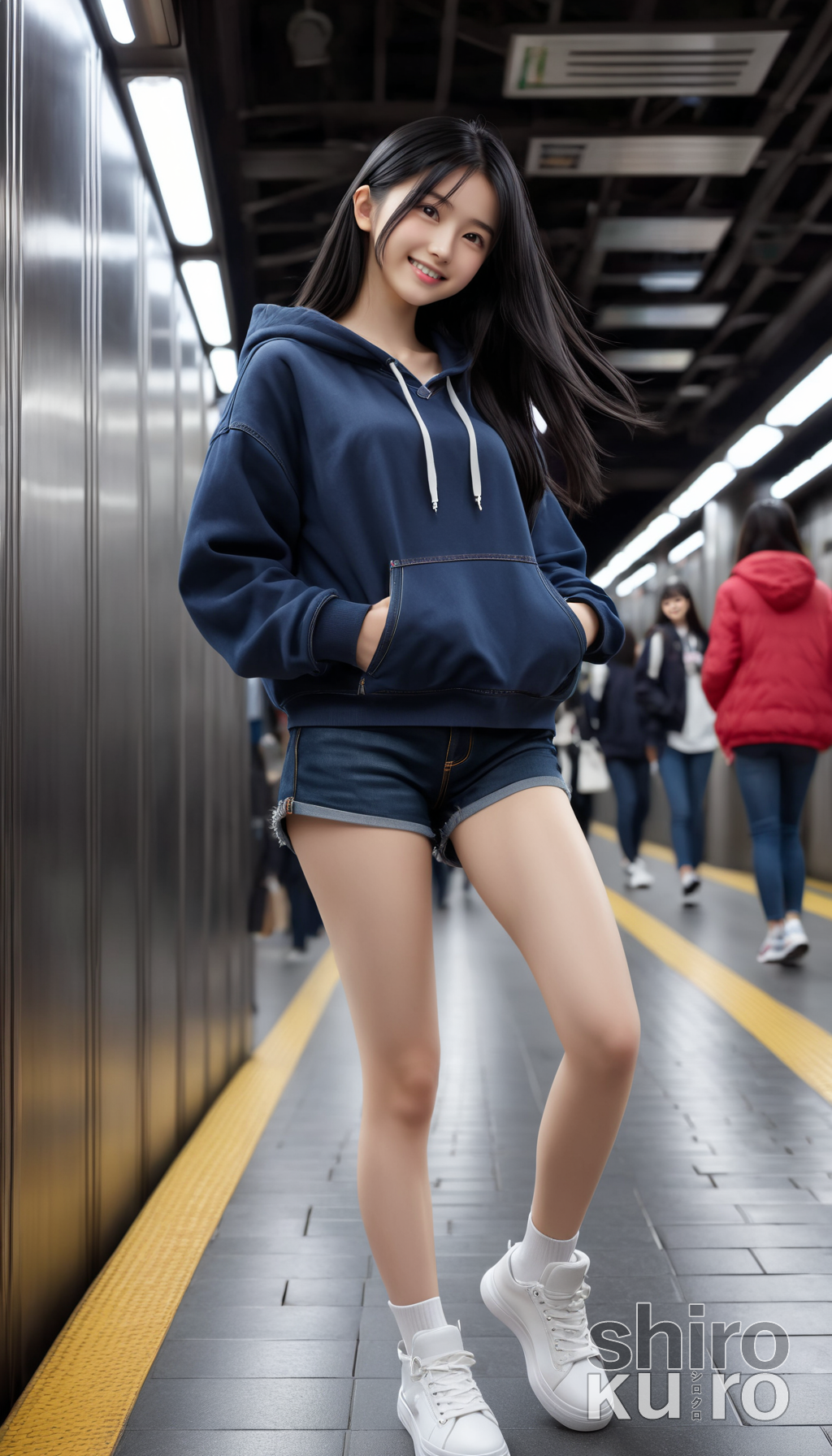 都会の底で息をつく