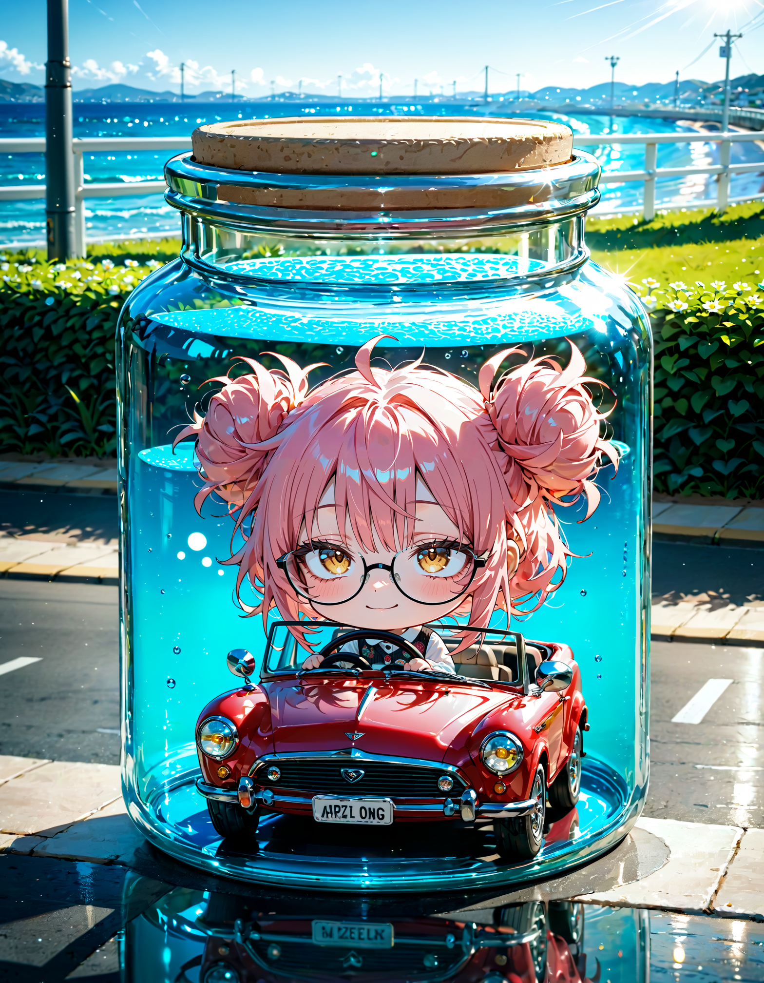 今日は何の日？　オープンカーの日 | の人気AIイラスト・グラビア