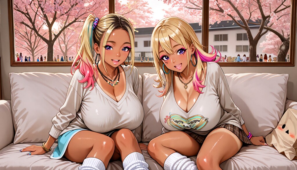 友達の家にて