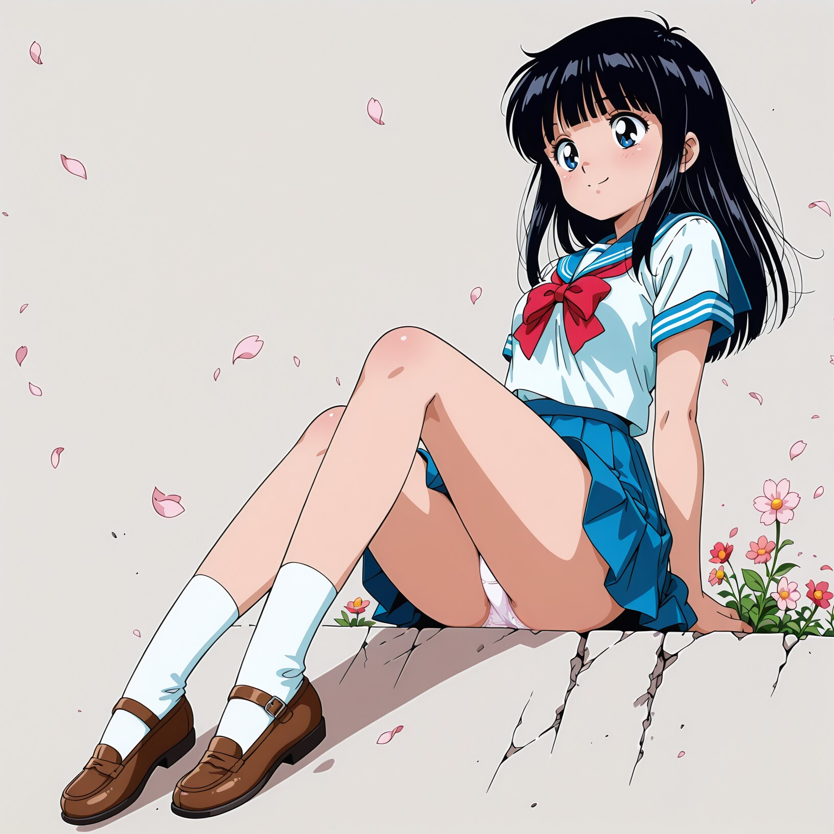セーラー服の少女