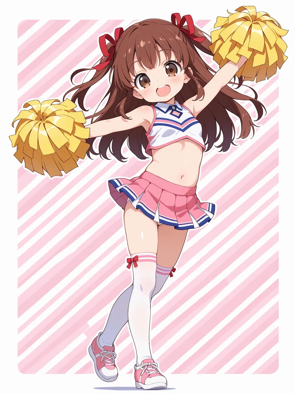 スリーブレス学園 チアリーディング部・霜倉 かえで