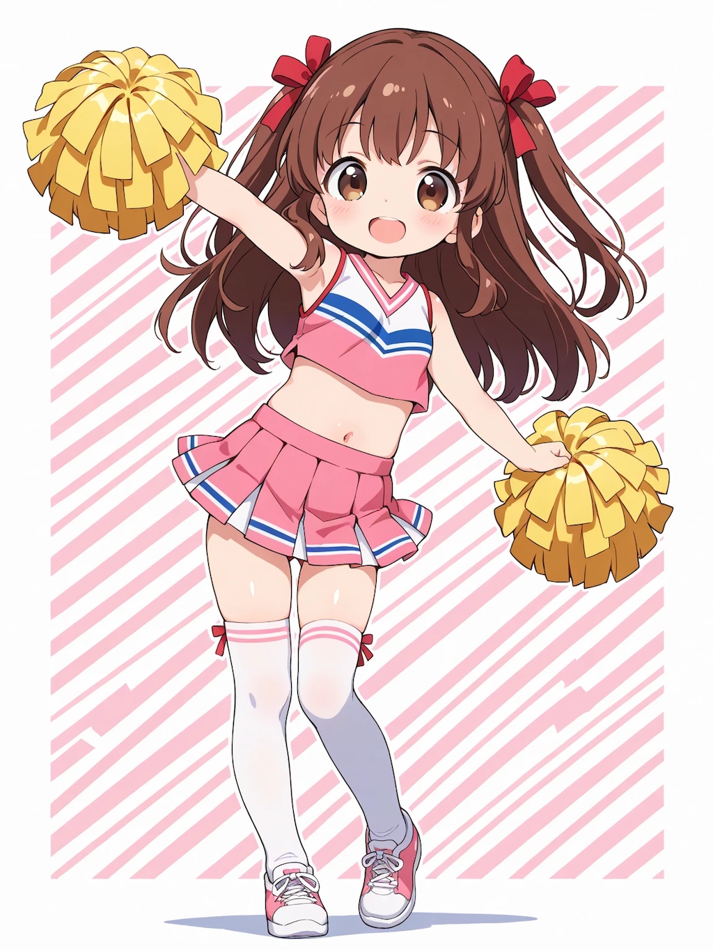 スリーブレス学園 チアリーディング部・霜倉 かえで