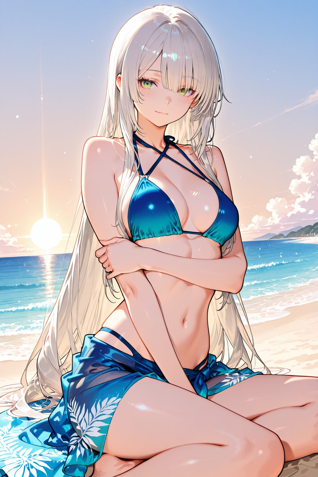 横座りポーズ