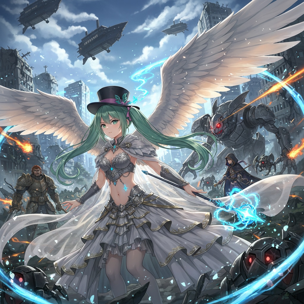 みどツイさん。2月17日 #天使の囁き記念日 廃墟探訪 | の人気AIイラスト・グラビア