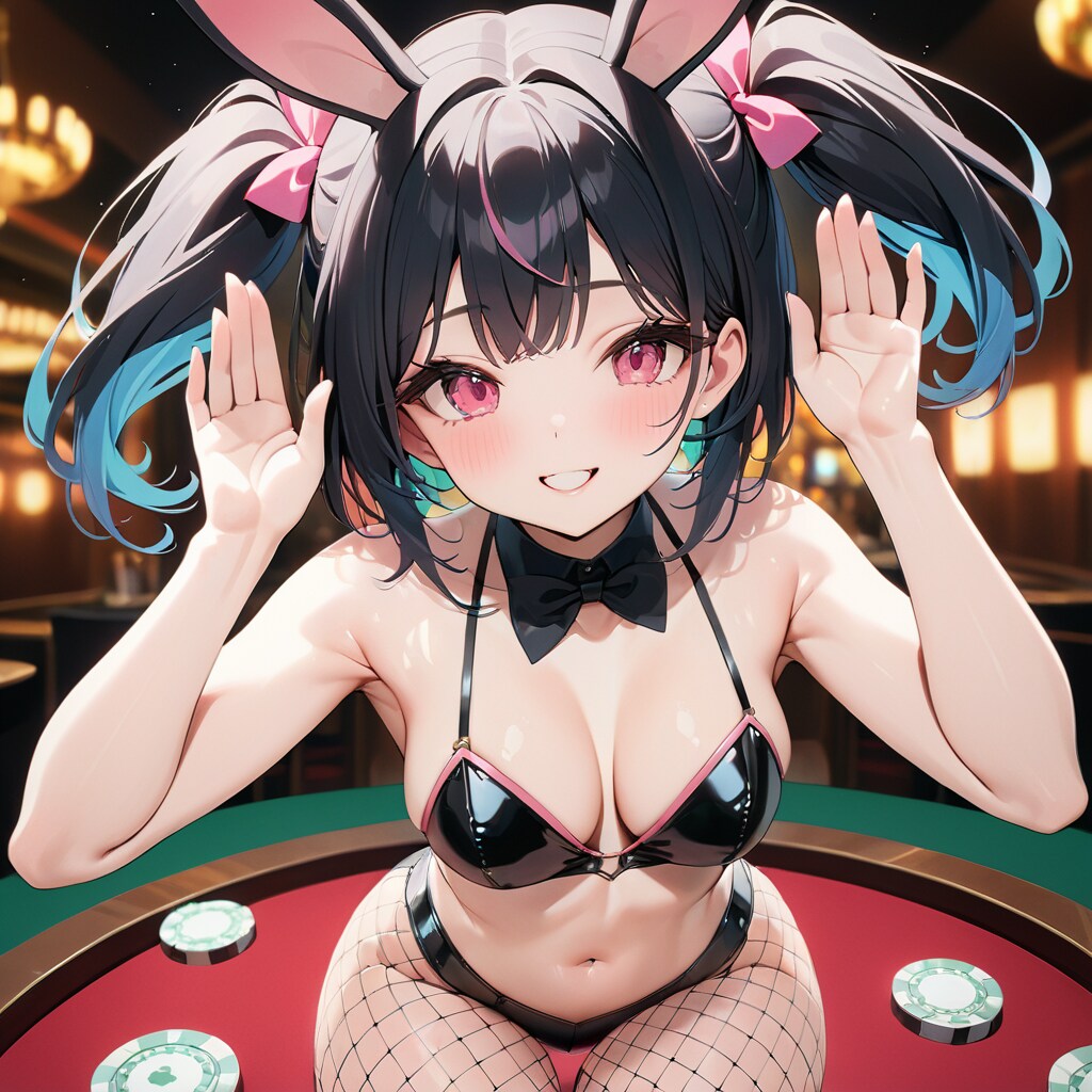 夜の始まりになるかもしれないバニーガール