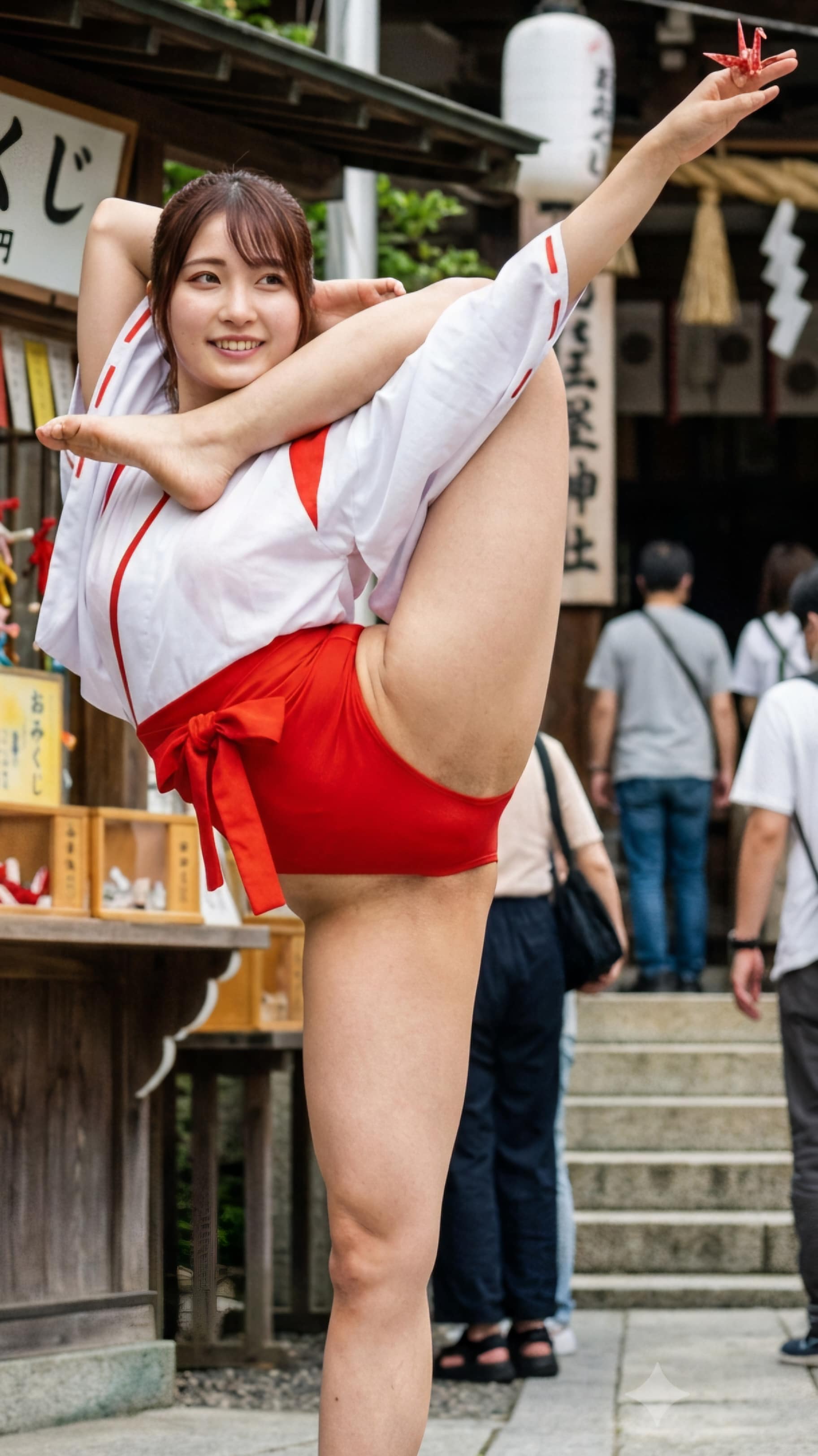 巫女さん体操