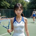 テニス女子 6枚目