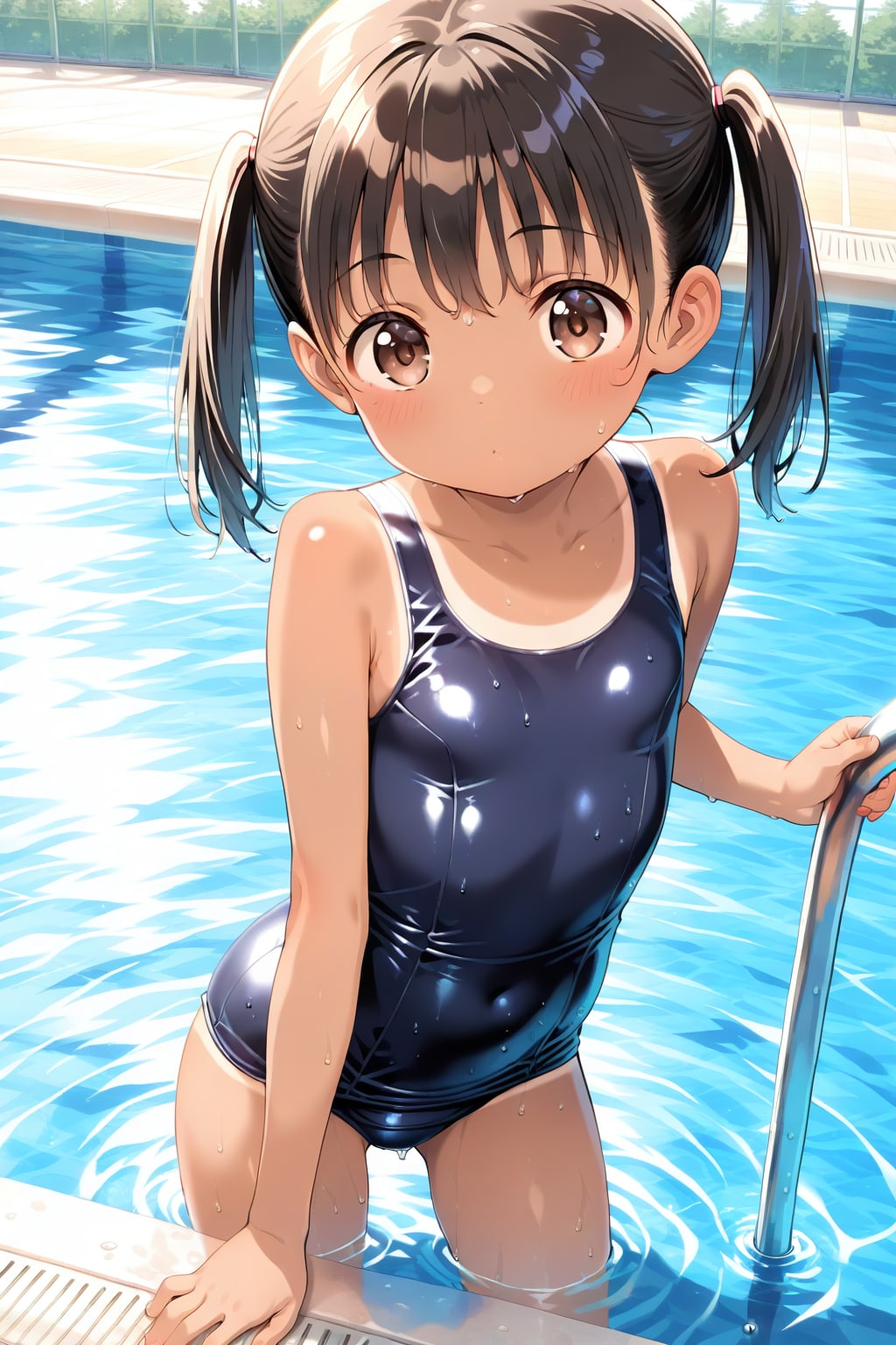スク水美少女