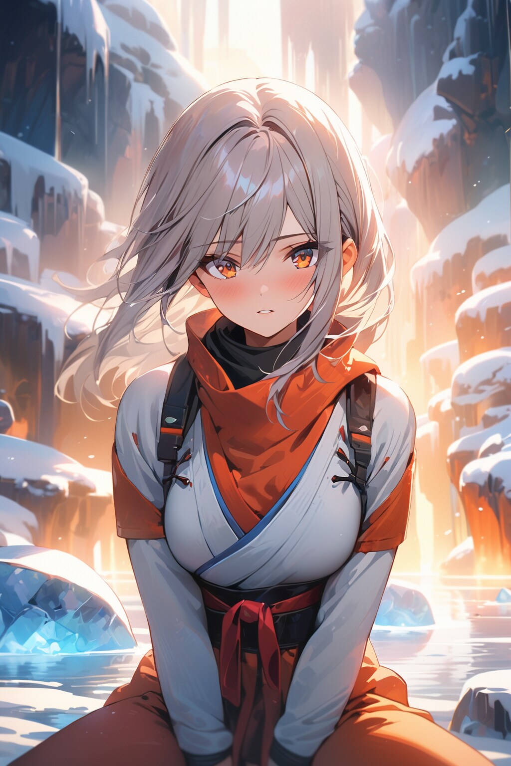 雪山修行 | の人気AIイラスト・グラビア