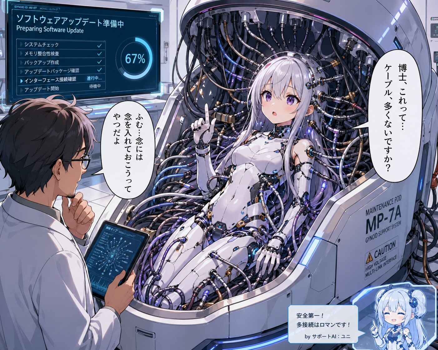 「多接続はロマンです！」